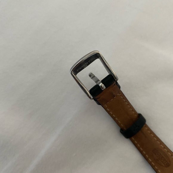 Fossil Silver Jacqueline Watch w/Black and Brown Straps - Picture 11 of 12
